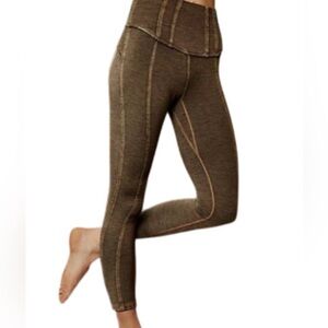 FREE PEOPLE - INTIMATELY women's High-Rise Ankle Length Hybrid Leggings - SIZE L